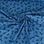 Preview: Baumwoll Jersey Happy Metal by Steinbeck Schrauben & Muttern auf Royalblau